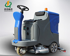 駕駛式洗地車(chē)挑戰(zhàn)地下停車(chē)場(chǎng)地面清潔工作