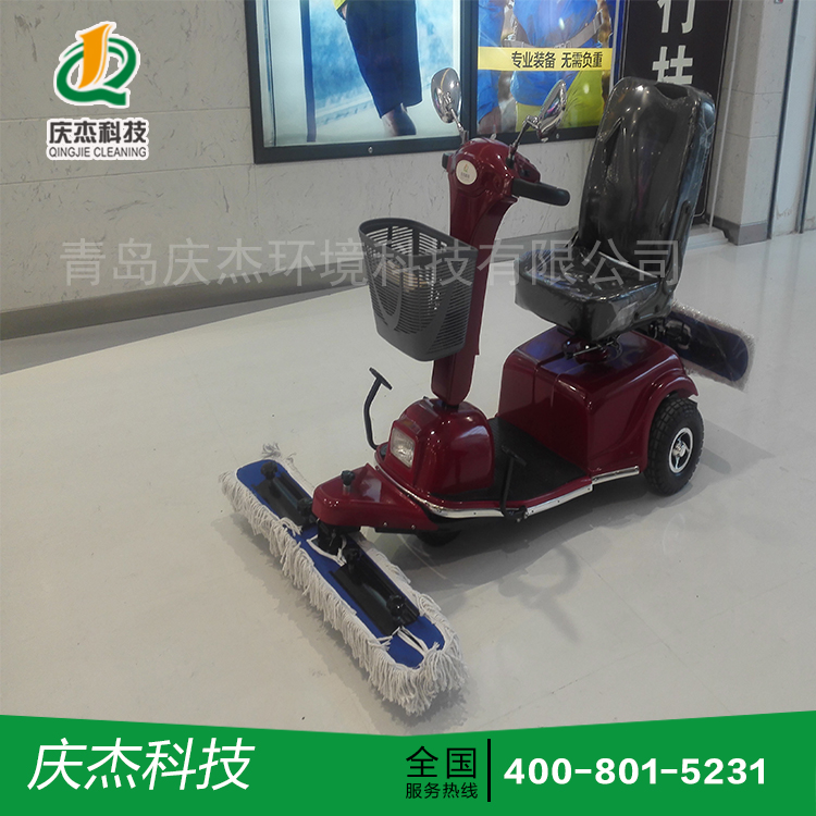 電動塵推車用于商超，效果更